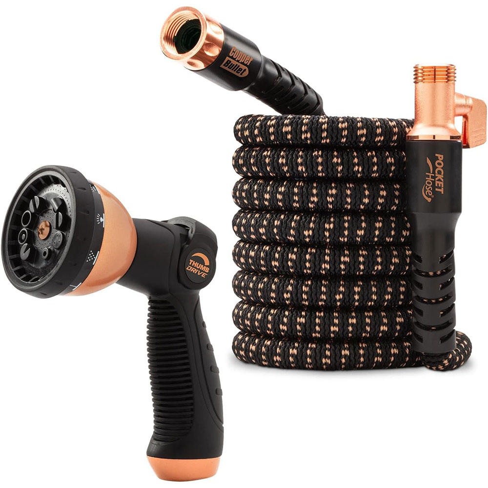50FT Pocket Hose Copper Bullet
